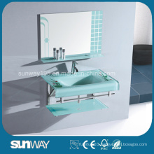 Hot Sell 19 Mm Glass Bathroom Basin with Certificate